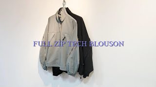 【 ROTOL  ロトル 】24SS テックシリーズ最新作  FULL ZIP TECH BLOUSON  improve  インプルーブ improve0501 [upl. by Kachine91]