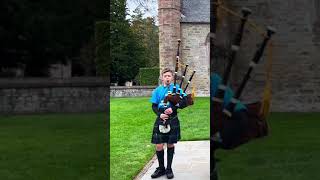 FLOWER OF SCOTLAND  Bagpipes  Scone Palace shorts [upl. by Felix519]