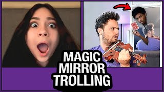 MAGIC MIRROR TROLLING on OMEGLE [upl. by Garry]