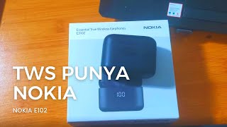 Unboxing dan Bagaimana Menggunakan TWS Nokia E3102 [upl. by Llerrehs]