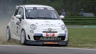 Trofeo Abarth 500 a Imola 2018 [upl. by Idas]