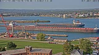 4 ships Sault Ste Marie Michigan on Sept 15th 2024 [upl. by Soirtimid]