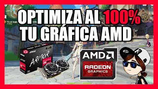 Cómo configurar tu tarjeta gráfica AMD Radeon correctamente  AUMENTAR FPS Y CALIDAD [upl. by Htessil802]