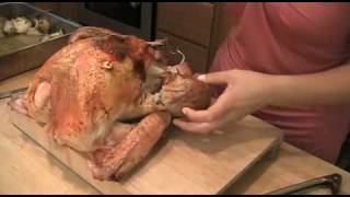 How to Carve a Turkey  Laura Vitale  Laura In The Kitchen Episode 52 Part 2 [upl. by Aesoh681]