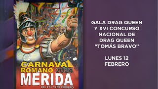 GALA DRAG QUEEN CARNAVAL ROMANO MERIDA 2024 [upl. by Lairbag]