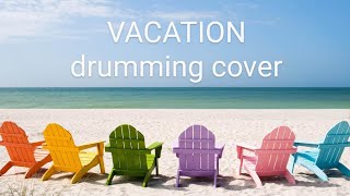 Vacation  Thomas Rhett Drumming Cover Drumless backing track [upl. by Annoirb]