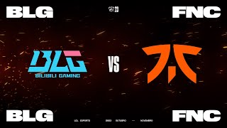 Bilibili Gaming Pingan Bank x FNATIC  Worlds 2023 Fase Suíça [upl. by Derrek]