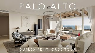 Palo Alto Duplex Penthouse Tour Mountain Luxury Penthouse in Marbella with Sea Views [upl. by Augustin]