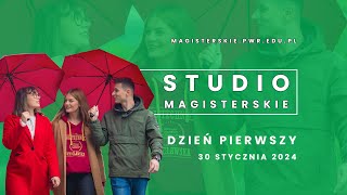 Studio magisterskie 2024  dzień pierwszy [upl. by Llij]