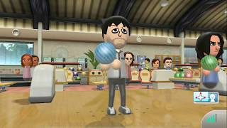 Wii U  Wii Sports Club  Online Bowling Gameplay [upl. by Nare]