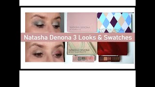 Natasha Denona 3 Looks und viele Swatches – Yves Saint Laurent Touch Eclat  Loocfantastic [upl. by Lecirg568]