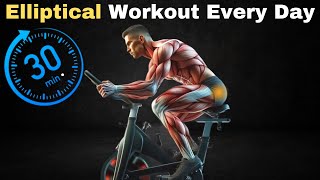 What Happens to Your Body When You Do the Elliptical Workout Every Day For 30 Minutes [upl. by Matejka]