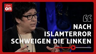 Seyran Ateş „Nach Islamterror schweigen die Linkenquot  Talk im Hangar7 [upl. by Sarid]