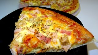 Receta  Masa de pizza estilo dominos o pizza hut [upl. by Katha112]