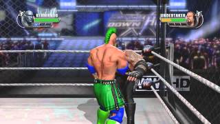 WWE All Stars Path Of Champions quotOrtonquot Walkthrough Part 4  Rage In The Cage [upl. by Aihseyk]