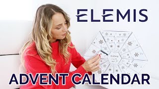 ELEMIS ADVENT CALENDAR 2018 UNBOXING  PAULA HOLMES [upl. by Lauter]