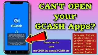 Paano ayusin ang GCASH na hindi ma bukasan [upl. by Artim]