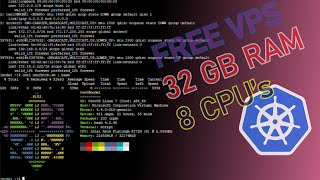 VPS Linux CentOS Gratis 32 GB RAM  8 CPU  Kubernetes Alternative [upl. by Ilsa]