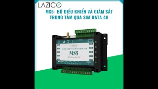 MS5 Bộ điều khiển và giám sát trung tâm nhiều đầu ra dùng SIM Data 4G [upl. by Fayth370]