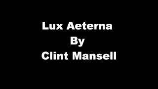 Lux Aeterna By Clint Mansell [upl. by Loesceke]