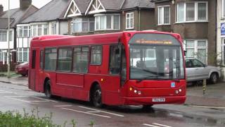 Colourful buses at Waltham Cross 9th August 2017 [upl. by Amar576]