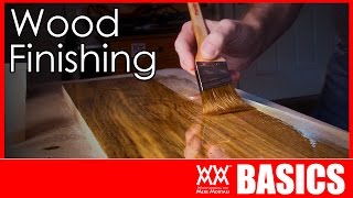 What Kind of Finish Should You Use  WOOD FINISHING BASICS [upl. by Ayerf515]