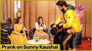 Prank on Sunny Kaushal amp Rukshar Dhillon Gone Wrong  The HunGama Films [upl. by Ahsinek]