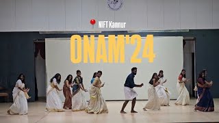 ONAM full dance video dance onam niftkannur [upl. by Noirret]