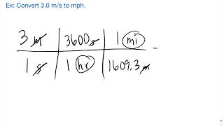 How to convert ms to mph [upl. by Artemas]