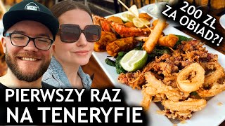 Nasz pierwszy raz na Teneryfie  TENERYFA lokalne jedzenie i otwarte restauracje  GASTRO VLOG 390 [upl. by Lester]