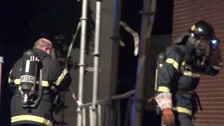 Brand Fredensgade 1 Silkeborg [upl. by Ahsatak752]