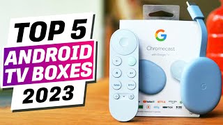 Best Android TV Boxes 2023  The Only 5 You Should Consider Today [upl. by Anuait365]