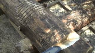 Howto Make King Size Log Furniture by Mitchell Dillman [upl. by Bryan]