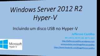 HyperV  Adicionando um disco USB no Hyper V [upl. by Attalie]