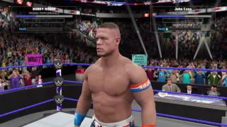 GLORIOUS Bobby Roode Kicks John Cena in the NUTS WWE 2K17 [upl. by Camellia]