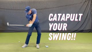 FIRST MOVE IN THE DOWNSWINGTURN YOUR SWING INTO A CATAPULT [upl. by Straus460]