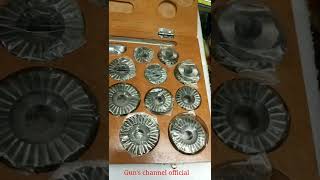 Valve seat amp face cutter set 10 pc  Sitting klep [upl. by Henghold]