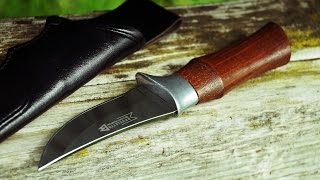 Brusletto Falken hunting knife Jagdmesser Norway Norwegen Norge outdoor bushcraft skinning [upl. by Aivatan]