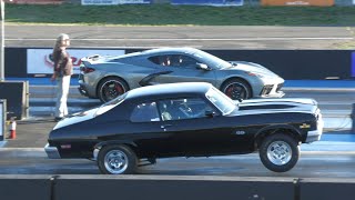 New vs Old School  drag racing [upl. by Ahseinet]