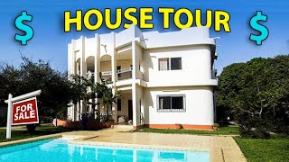 Multi Million Dalasi Mansion For Sale in The Gambia  Mansion Tour [upl. by Delcina]