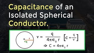 Capacitance of Spherical Capacitor [upl. by Yelekreb464]