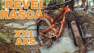 Revel Rascal Tackling A Gnarly Sedona Trail  First Time Riding XX1 AXS [upl. by Savina]