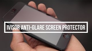 Moshi iVisor AntiGlare Screen Protector  Review [upl. by Aicenat]