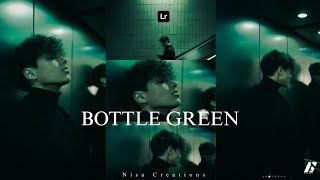 BOTTLE GREEN  LIGHTROOM MOBILE PRESET FREE DOWNLOAD [upl. by Etnoid]