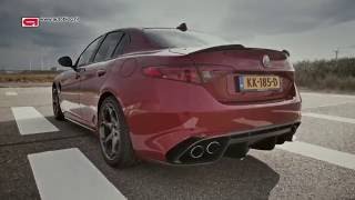 Alfa Romeo Giulia Quadrifoglio review [upl. by Farant]