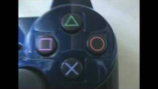 Metallic Blue PS3 Vs Regular Black PS3 Controller [upl. by Lledraw]