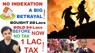 Indexation Tax Calculation Proof  Stop BJP vs Congress Games [upl. by Sinylg762]