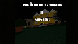 how to get all secret guns in ROBLOX opposer VR HAPPY HOME [upl. by Inami448]