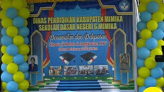 Penamatan dan Pelepasan Siswai Kelas 6 SD Negeri 6 Mimika [upl. by Esmond]