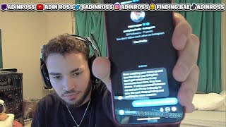 Adin reacts to CEO Mikey exposing pretty boy fredo fredo dm’s adin [upl. by Adnamaa]